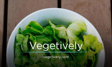 Vegetively.com - Creative brandable domain for sale