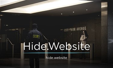 Hide.Website - Creative brandable domain for sale