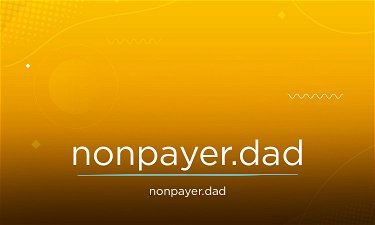Nonpayer.dad - Creative brandable domain for sale