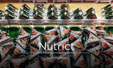 Nutrict.com - Creative brandable domain for sale