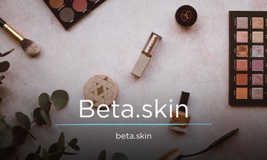 Beta.skin - Creative brandable domain for sale