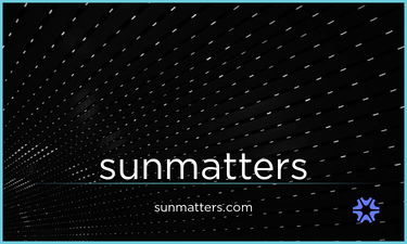 SunMatters.com - Creative brandable domain for sale