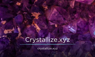 Crystallize.xyz