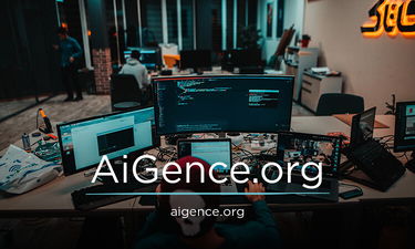 AiGence.org - Creative brandable domain for sale