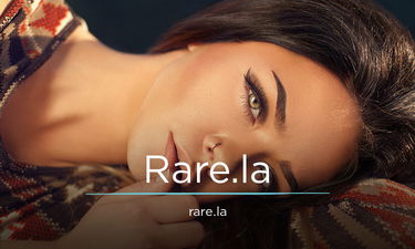 Rare.la - Creative brandable domain for sale