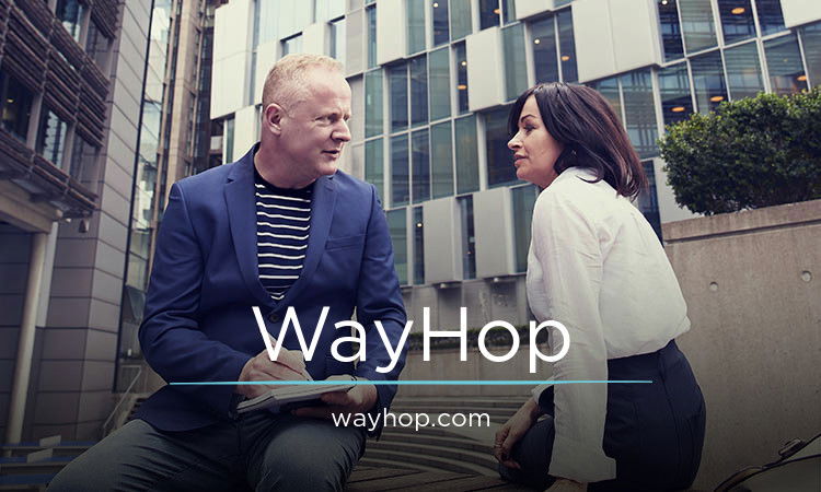 WayHop.com - Creative brandable domain for sale