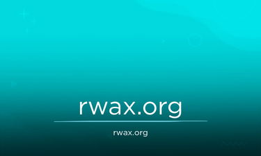 RWAX.org - Creative brandable domain for sale