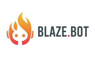 Blaze.bot - Creative brandable domain for sale