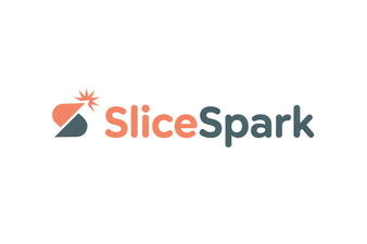 SliceSpark.com - Creative brandable domain for sale