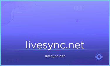LiveSync.net - Creative brandable domain for sale