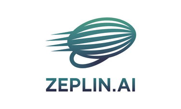 Zeplin.ai - Creative brandable domain for sale