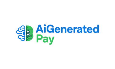 AiGeneratedPay.com - Creative brandable domain for sale