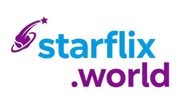 StarFlix.world - Creative brandable domain for sale