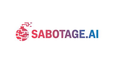 Sabotage.AI - Creative brandable domain for sale