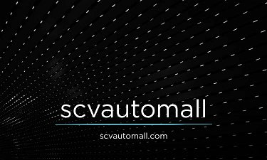 SCVAutoMall.com - Creative brandable domain for sale