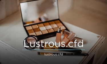 Lustrous.cfd - Creative brandable domain for sale