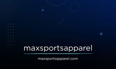 MaxSportsApparel.com - Creative brandable domain for sale