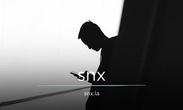 SNX.la - Creative brandable domain for sale