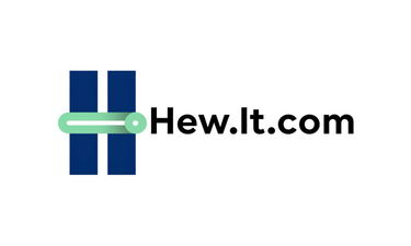 Hew.it.com - Creative brandable domain for sale