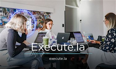 Execute.la - Creative brandable domain for sale