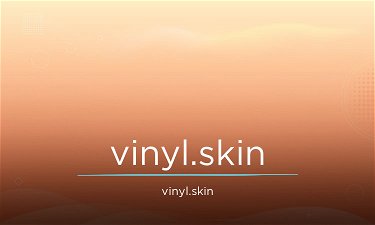 Vinyl.skin - Creative brandable domain for sale