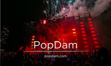 PopDam.com - Creative brandable domain for sale