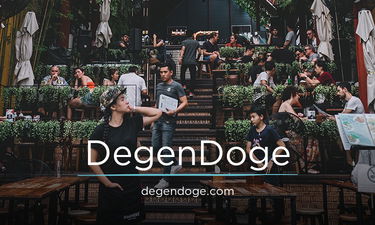 DegenDoge.com - Creative brandable domain for sale