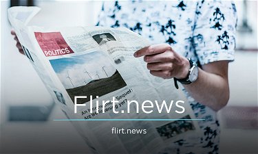 Flirt.News - Creative brandable domain for sale