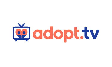 Adopt.tv - Creative brandable domain for sale
