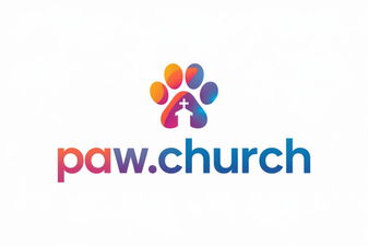PAW.church - Creative brandable domain for sale