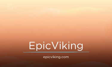 EpicViking.com - Creative brandable domain for sale