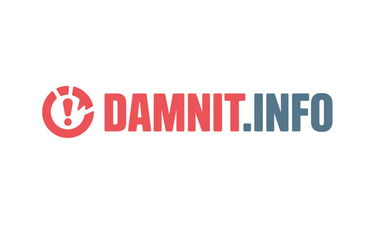 Damnit.info - Creative brandable domain for sale