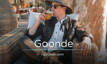 Goonde.com - Creative brandable domain for sale