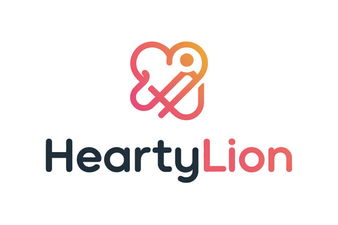 Heartylion.com - Creative brandable domain for sale