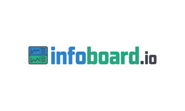 InfoBoard.io - Creative brandable domain for sale