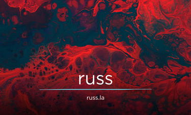 RUSS.la - Creative brandable domain for sale