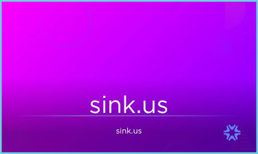 Sink.us - Creative brandable domain for sale
