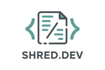 Shred.dev - Creative brandable domain for sale