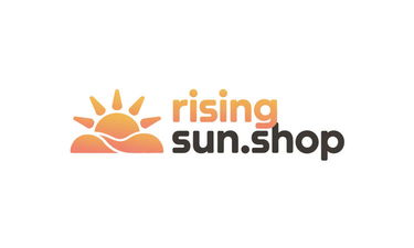 RisingSun.shop - Creative brandable domain for sale