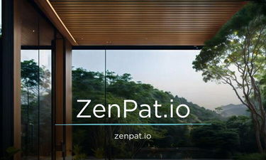 ZenPat.io - Creative brandable domain for sale