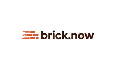 Brick.now - Creative brandable domain for sale