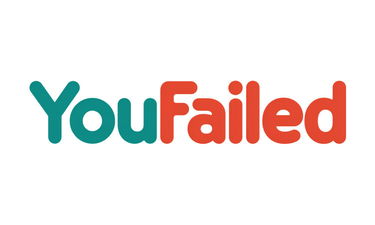 YouFailed.com - Creative brandable domain for sale