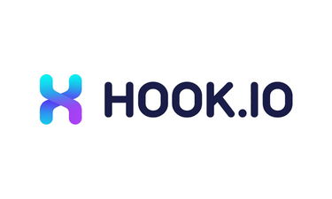 Hook.io - Creative brandable domain for sale