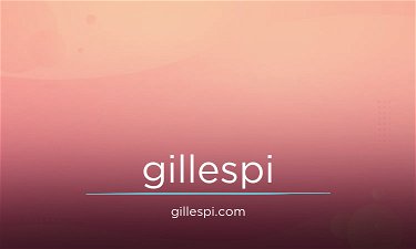 Gillespi.com - Creative brandable domain for sale