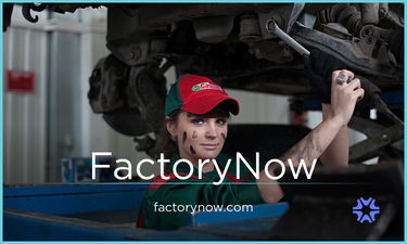 FactoryNow.com - Creative brandable domain for sale