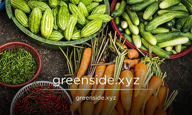 Greenside.xyz - Creative brandable domain for sale