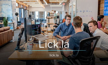 Lick.la - Creative brandable domain for sale