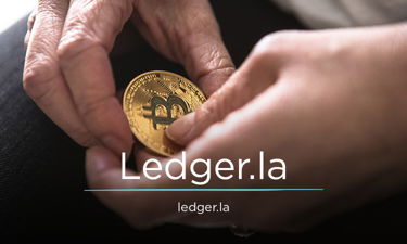 Ledger.la - Creative brandable domain for sale