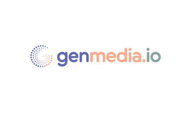 GenMedia.io - Creative brandable domain for sale