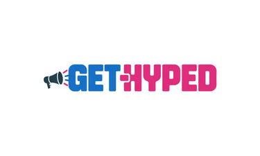 Get-Hyped.com - Creative brandable domain for sale